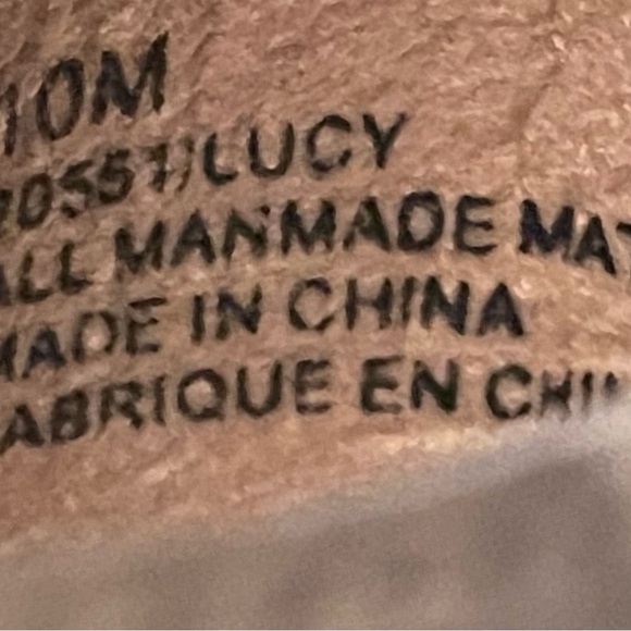 Maurices Taupe/bone gladiator style wedge sandals - Picture 8 of 9